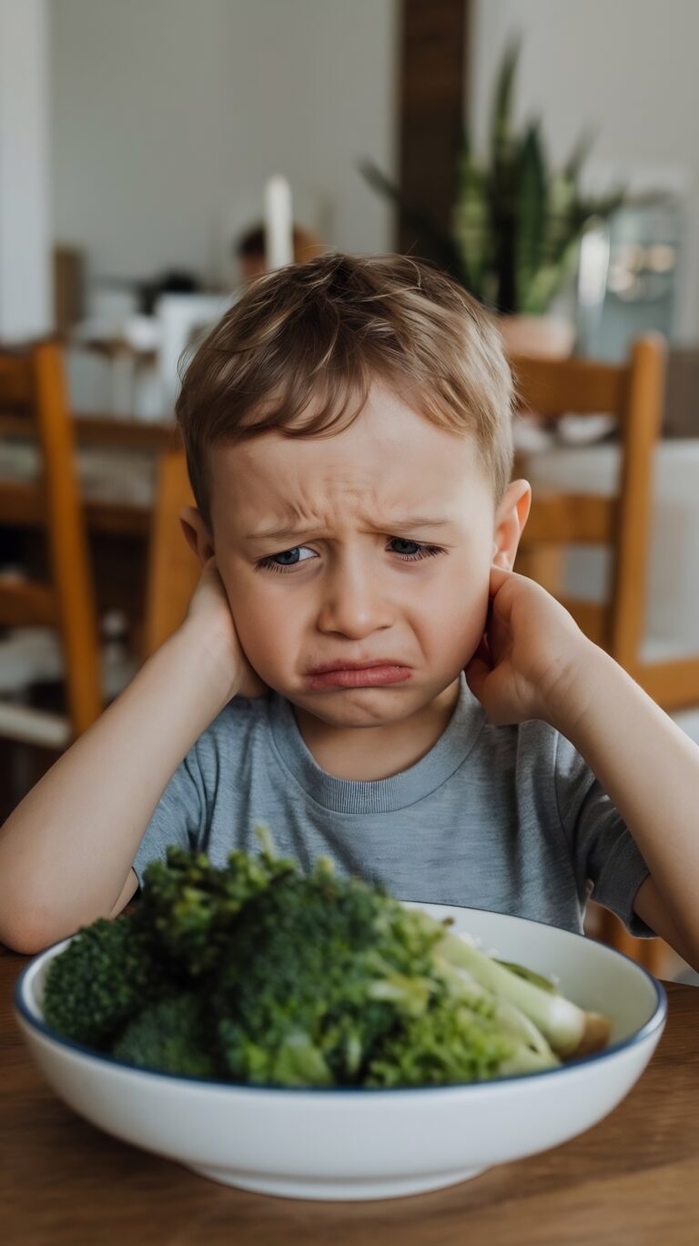 enfant refuse manger légumes